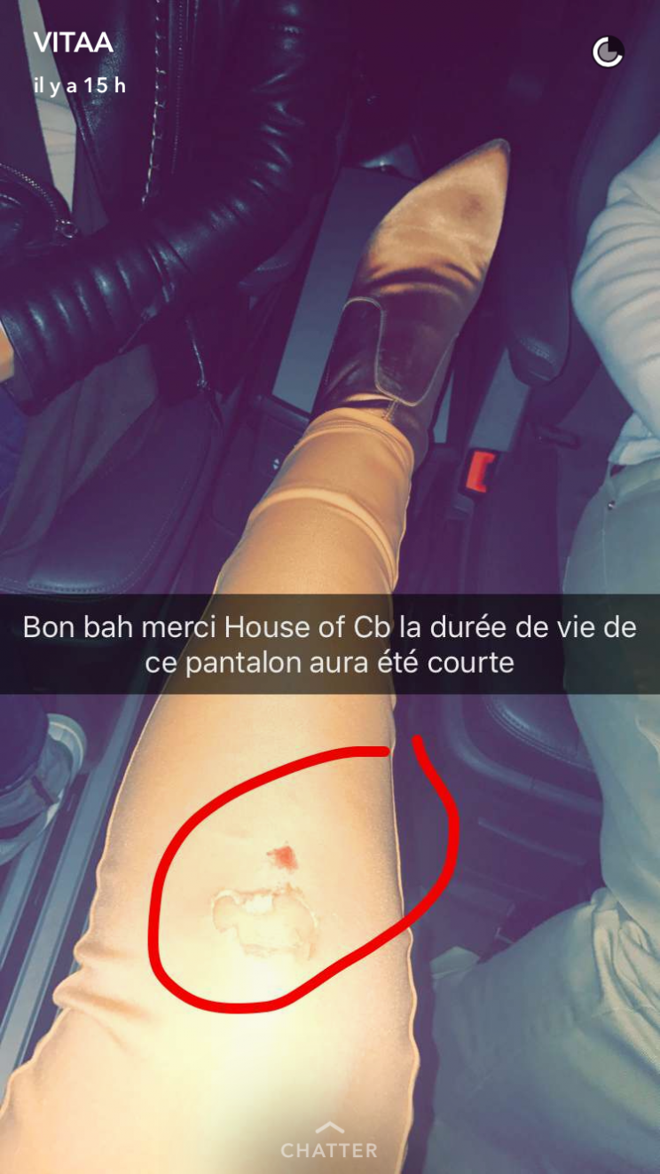 Le week-end des stars sur Snapchat