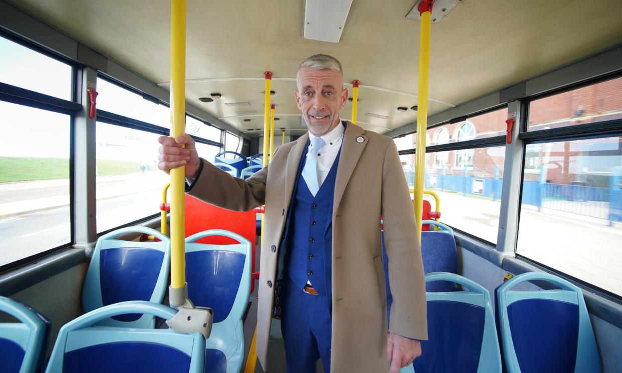 <span>Mark Butcher, the Reform UK candidate for Blackpool South, posted a Facebook message this month saying the campaign would start at the soup kitchen.</span><span>Photograph: Peter Byrne/PA</span>