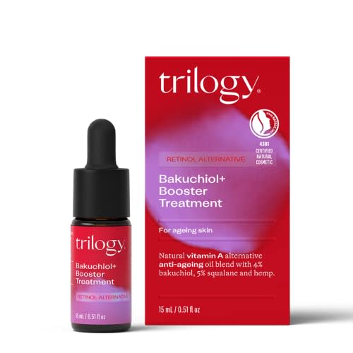 Trilogy Bakuchiol+ Booster Treatment, 0.42 Fl Oz