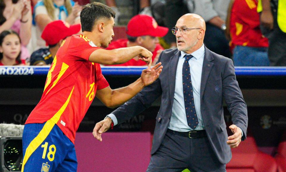 <span>Luis de la Fuente is taking nothing for granted heading into their final against England.</span><span>Photograph: Dave Shopland/Shutterstock</span>