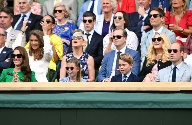 Princess Kate Back in Royal Box at Wimbledon With Prince William and Two of  Their Children