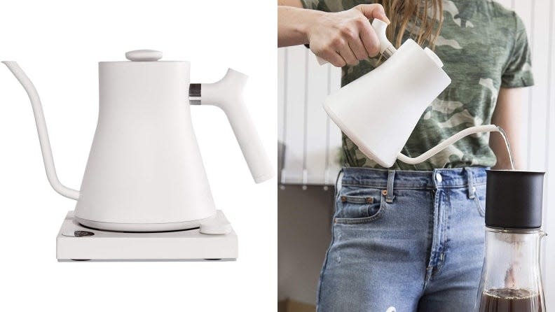 A glamorous, high fashion kettle? Yes, it exists.