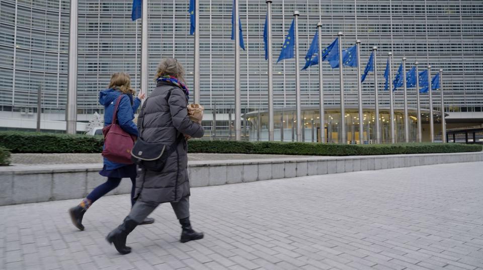 Besuch in Brüssel für die ARD-Doko 