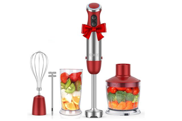 Bonsenkitchen Turbo 12 Speed Immersion Hand Blender