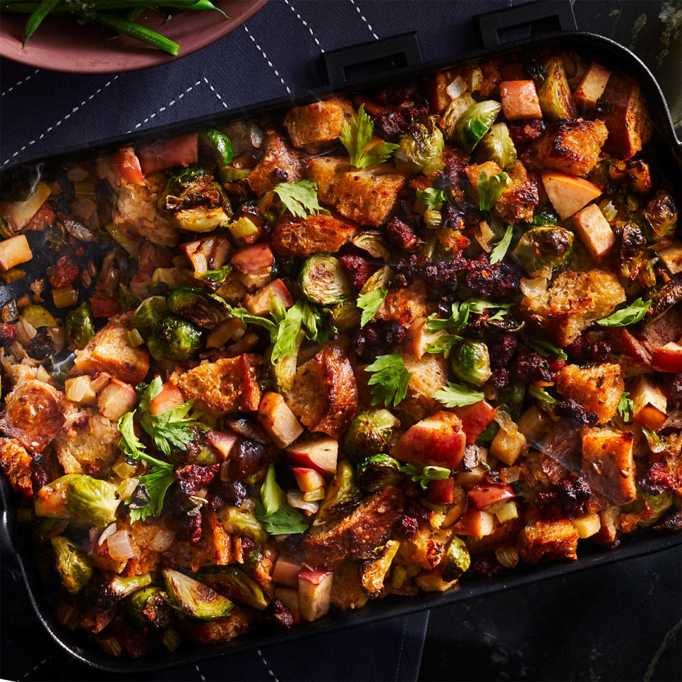 Chorizo, Chestnut, Brussels Sprout & Apple Stuffing