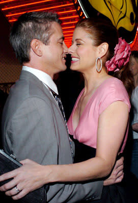 Dermot Mulroney and Debra Messing at the Los Angeles premiere of Universal Pictures' The Wedding Date