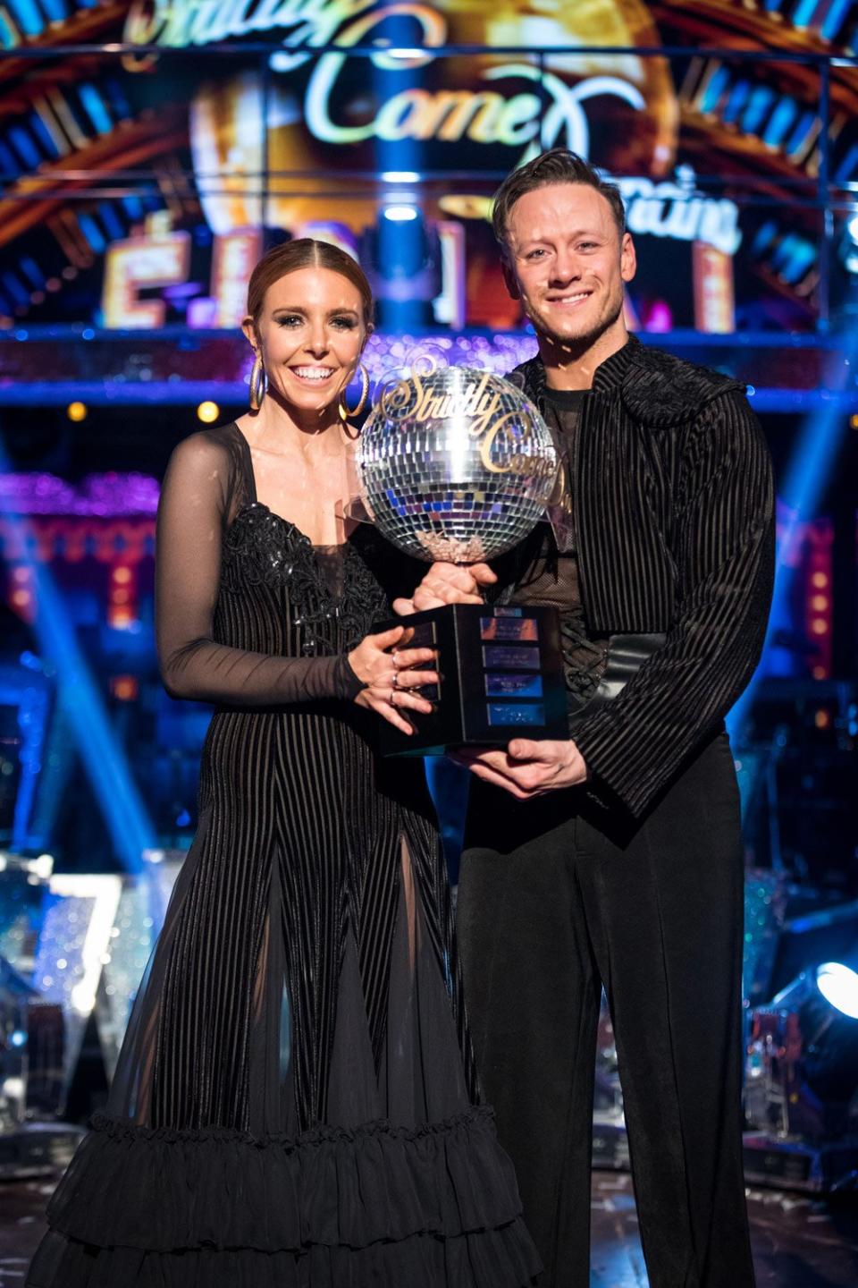 Champions: Stacey Dooley and Kevin Clifton took home the winning prize last year (BBC / Guy Levy)