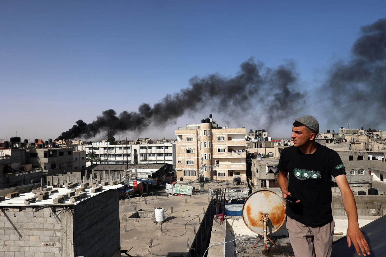 Israeli strikes in Rafah, southern Gaza (AFP - Getty Images)