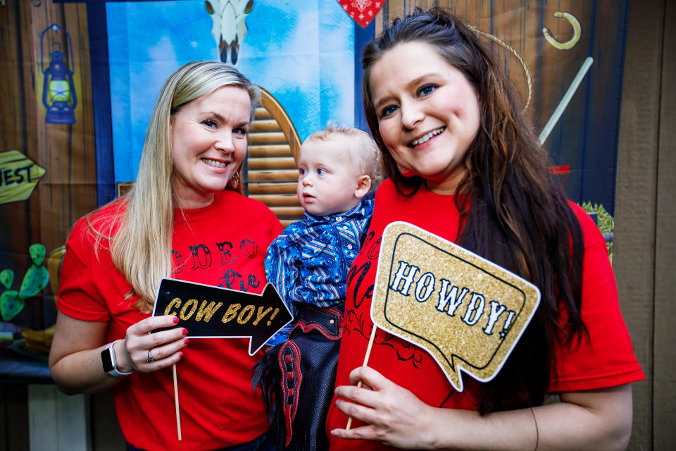 Chelsea Jovanovich, right, was able to meet the woman who donated her uterus, Cheryl Urban, and the two struck up a friendship. (Courtesy Chelsea Jovanovich )