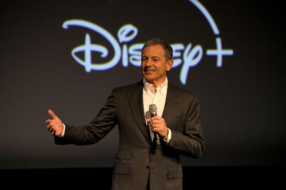 Bob Iger attends a preview of Peter Jackson's "The Beatles: Get Back" at El Capitan Theatre on November 18, 2021 in Hollywood, California.