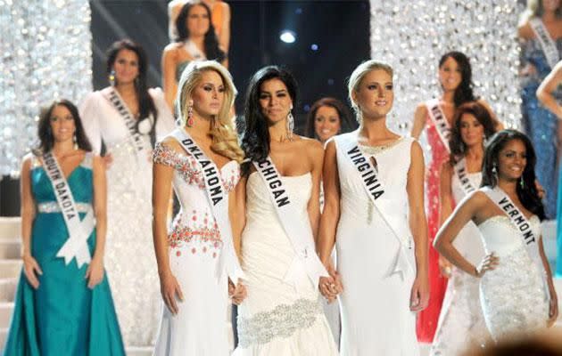 Trump sold his stake in the Miss Universe organisation in September last year. Photo: Getty Images