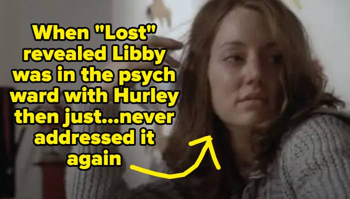 Libby on lost labeled "when lost revealed libby was in the psych ward with hurley then just never addressed it again"