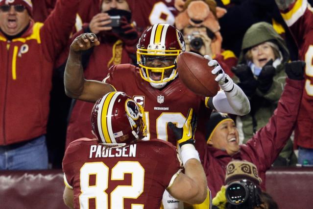 Robert Griffin III, Russell Wilson face off in NFC wild-card game