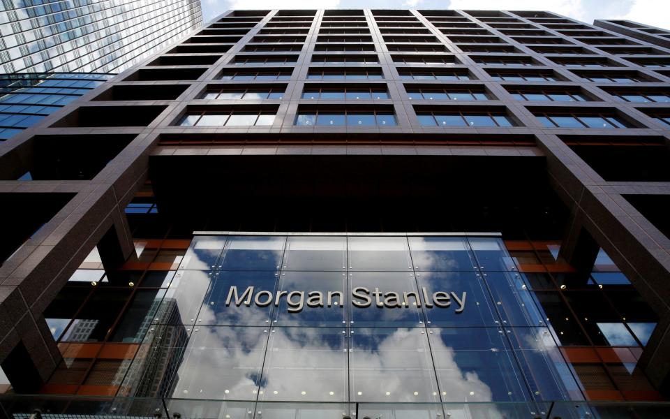 Morgan Stanley's London HQ in Canary Wharf, 2016