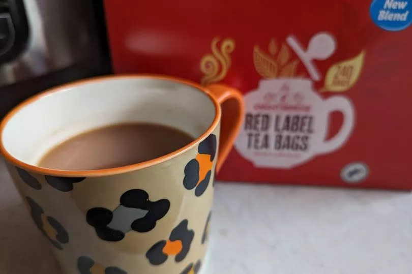 Lidl's Knightsbridge Red Label Tea Bags was the overall winner