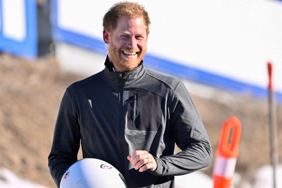 Prince Harry has revealed that he has considered becoming a US citizen and that his life in America is ‘amazing’ (REUTERS)