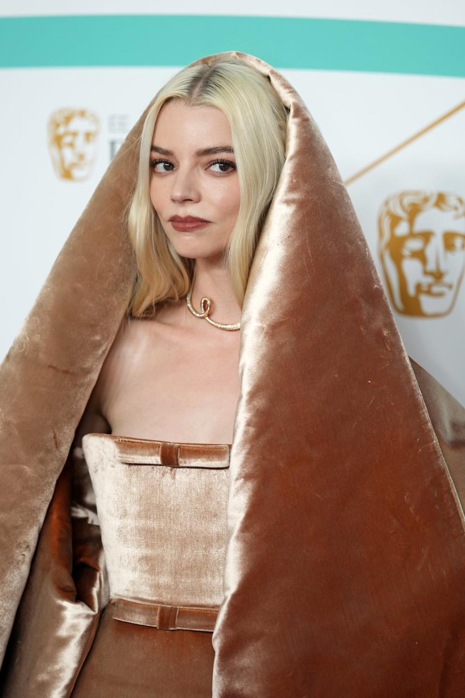 Anya Taylor-Joy in custom Schiaparelli (Getty Images)