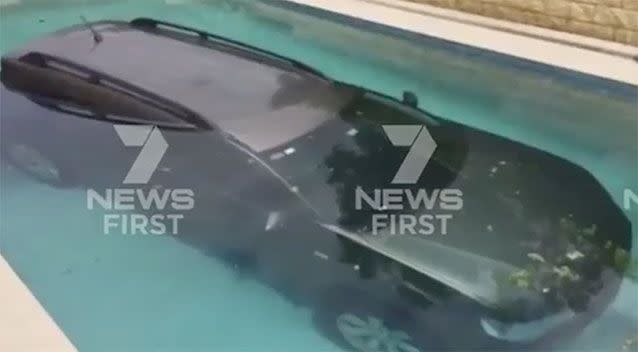 It's believed the owner forgot to leave the handbrake on. Source: 7 News