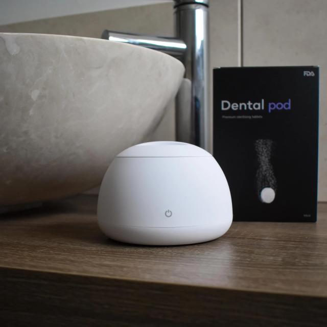 Zima's $100 Dental Pod Made My Foul Retainer Look New in 5 Minutes - Yahoo  Sports