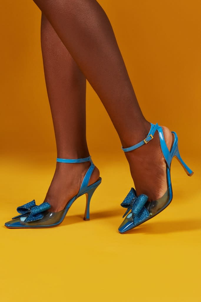 Heel with bow detail from Nalebe’s spring summer ’22 collection. - Credit: Courtesy of Nalebe