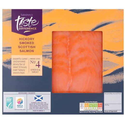 sainsburys salmon