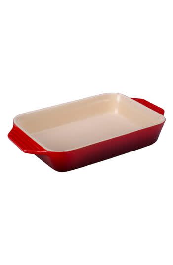 Rectangular Stoneware Casserole