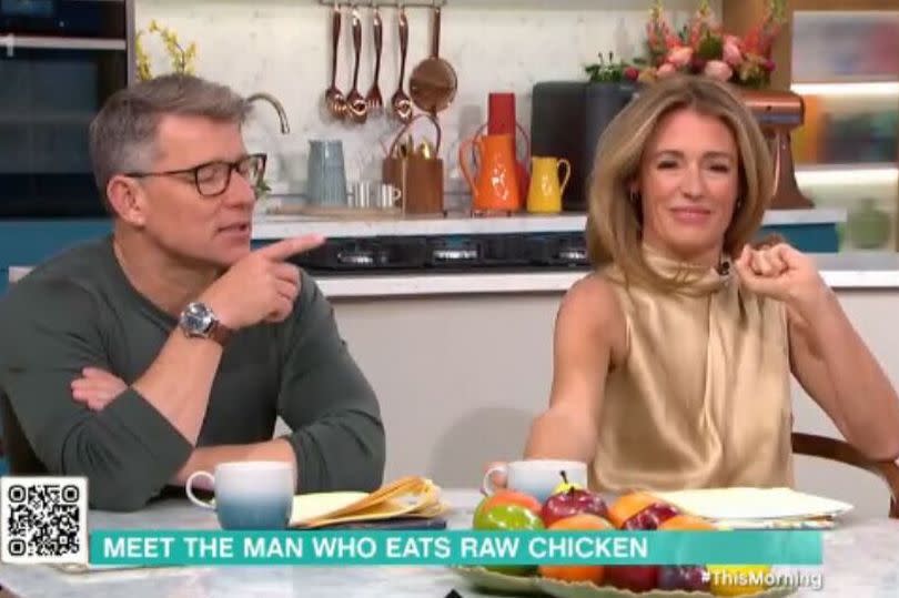 Ben and Cat asked Weston about the texture of raw chicken