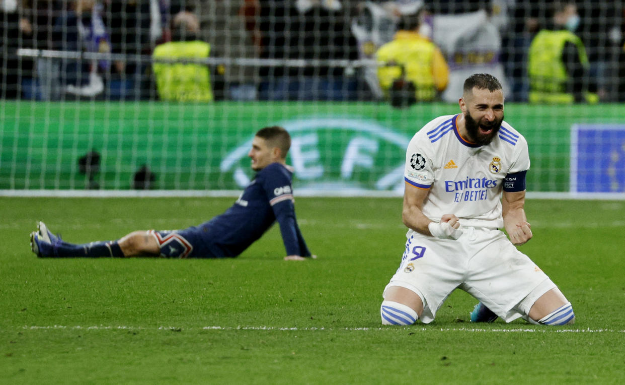 Real Madrid venció al PSG en los Octavos de Final de la Champions Leangue. (REUTERS/Susana Vera)