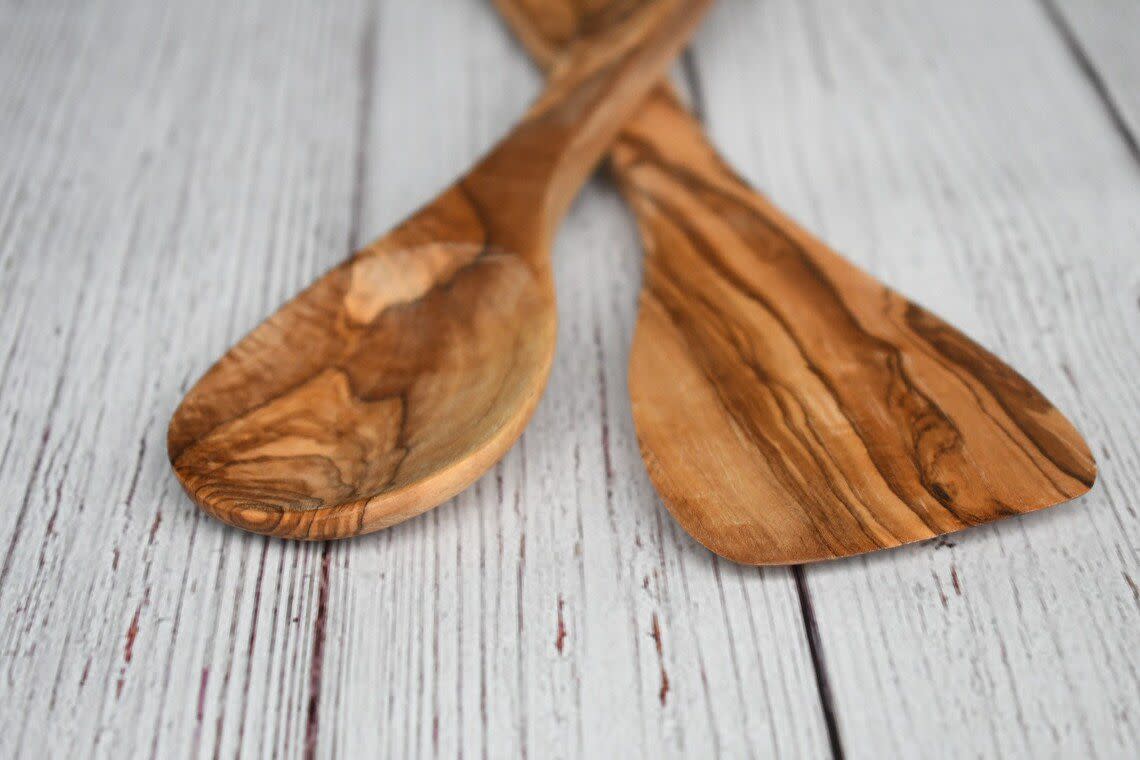 Olive Wood Utensil Set