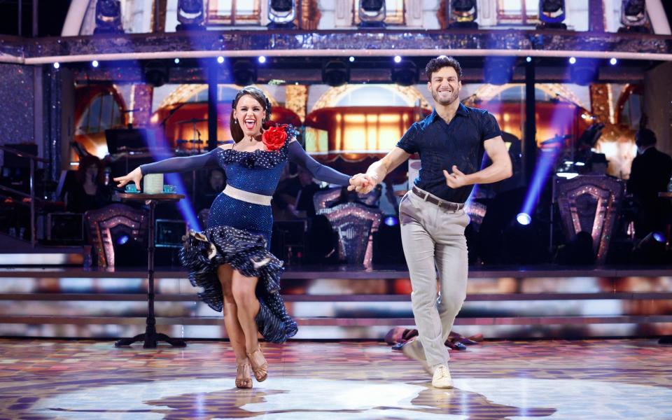 Ellie Leach and Vito Coppola danced the cha cha cha