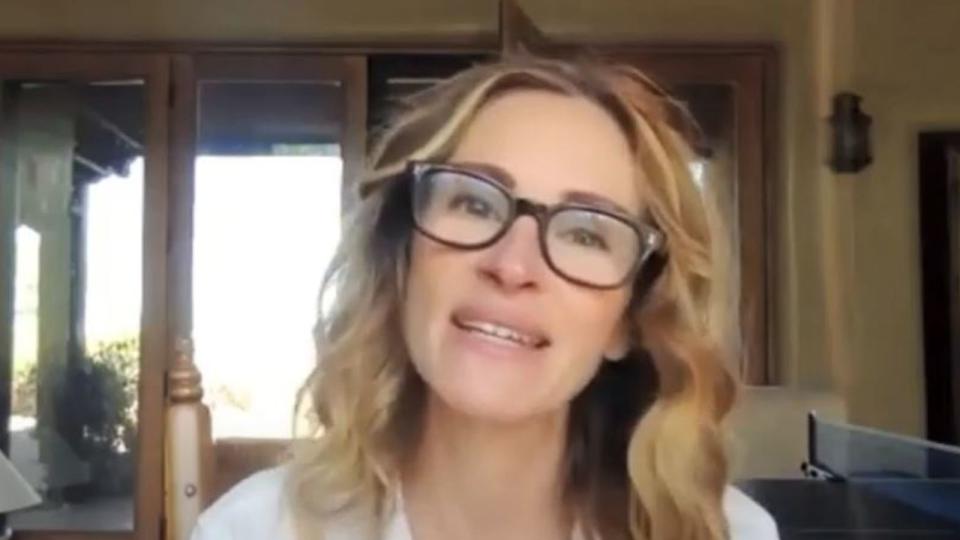 Julia Roberts is taking part in the Pass The Mic project on Instagram (Pass The Mic/ONE Campaign)