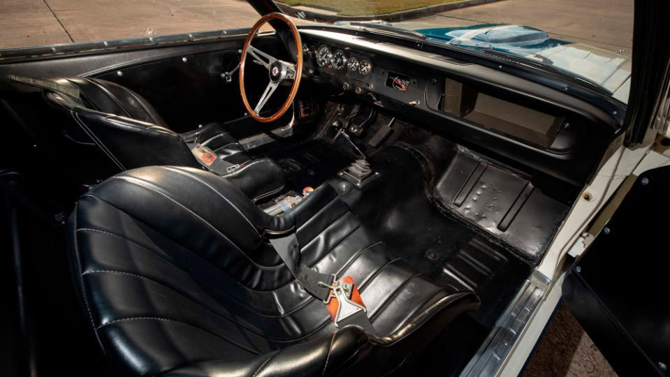 An interior rich with motorsport provenance. - Credit: Photo: Courtesy of Mecum Auctions.
