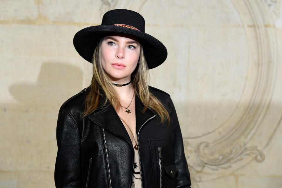 Belinda en el show de Christian Dior en 'Paris Fashion Week Womenswear Fall/Winter 2018/2019' en Paris, Francia.  (Photo by Pascal Le Segretain/Getty Images for Christian Dior)