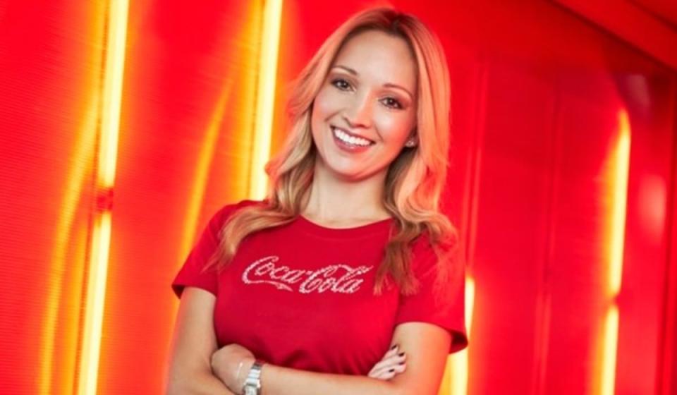 Ángela María Zuluaga se convertirá en vicepresidenta y líder del área de comunicaciones integradas de Coca-Cola. Imagen: Cortesía Coca-Cola.