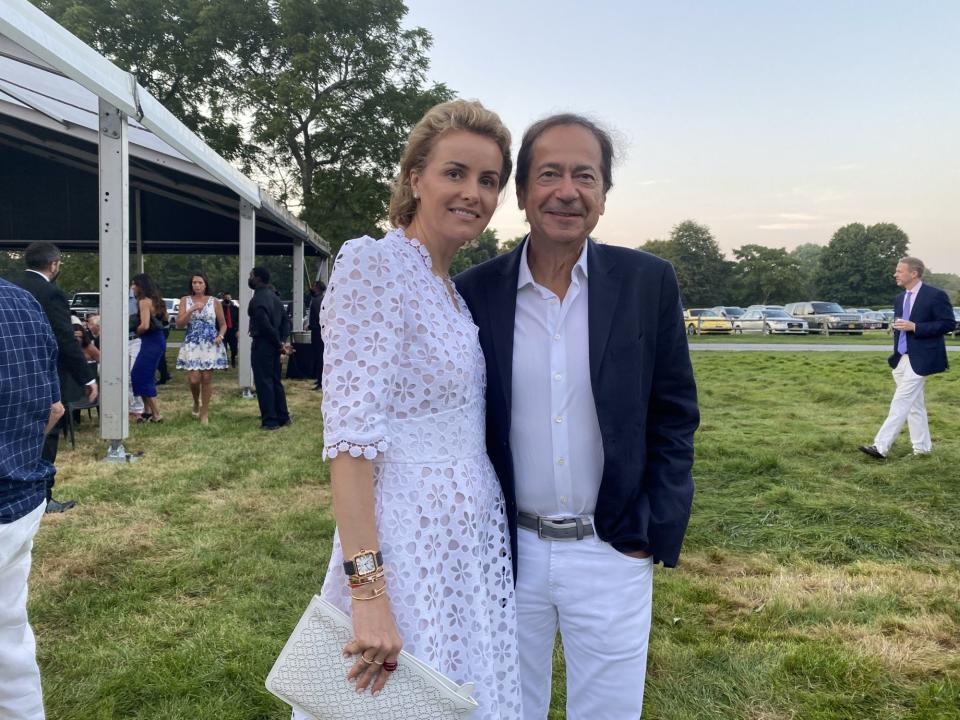 John y Jenny Paulson han decidido divorciarse después de más de 20 años de matrimonio. Foto: Bloomberg. 