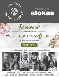 STOKES SHARES: PROUD TO PROMOTE THE SQUAWK & GOBBLE WEB SERIES BY GOAL INITIATIVES TO SUPPORT LOCAL RESTAURANTS AND RAISE AWARENESS TO MENTAL HEALTH THROUGH COOKING AND SHARING.