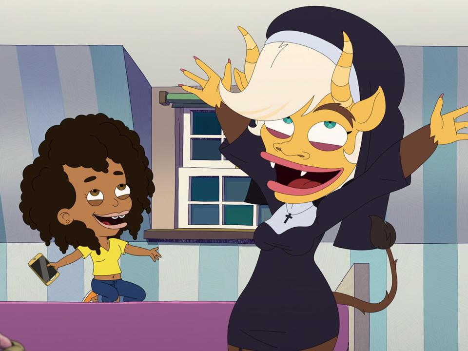 Slate voiced Missy Foreman-Greenwald from 2017 to 2020 in Netflix’s ‘Big Mouth’ (Netflix)
