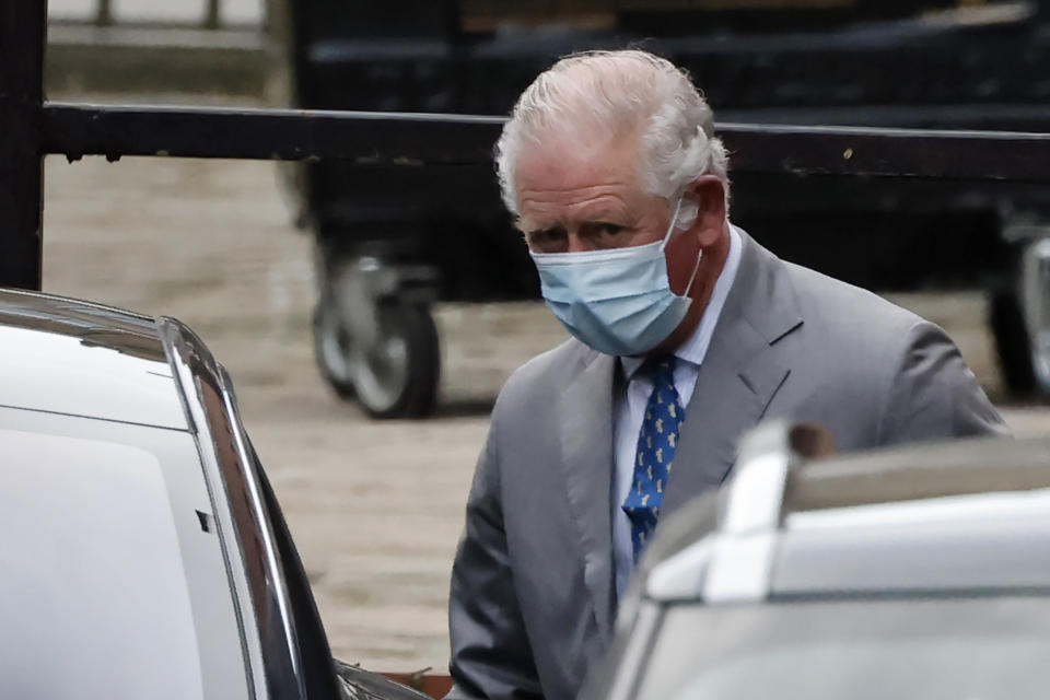 Prince Charles is the only member of the royal family to visit his father in hospital at this stage. Photo: Getty