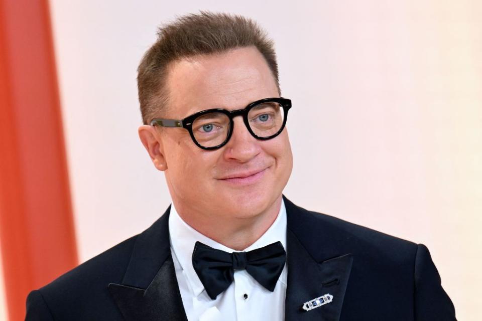 Brendan Fraser attends the 95th Annual Academy Awards.