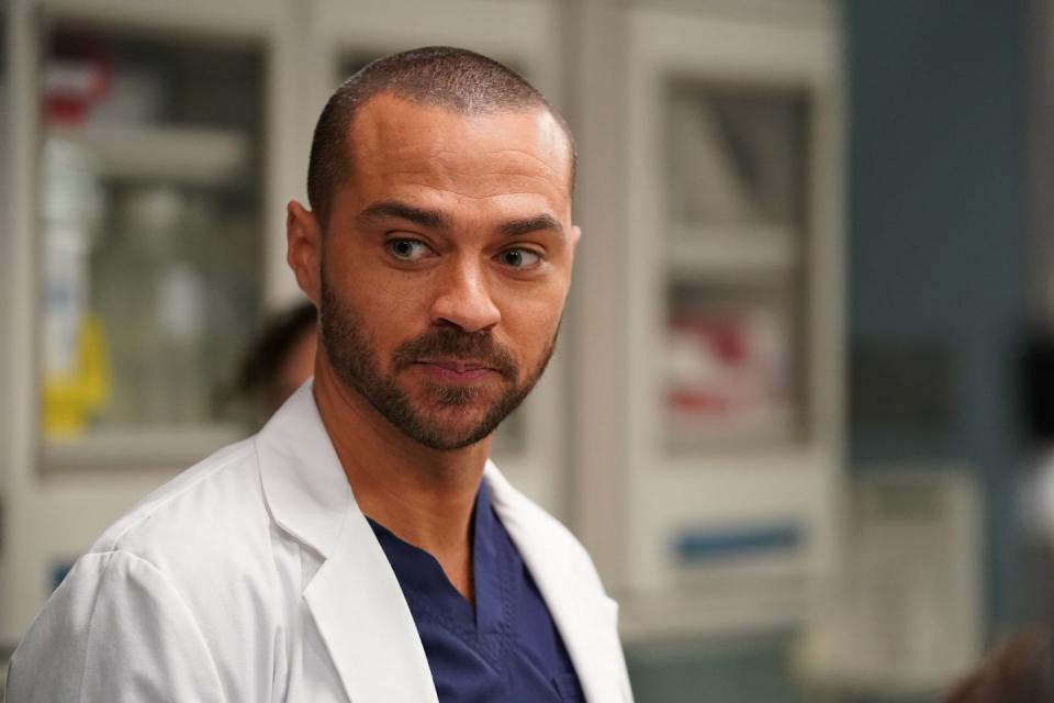 jesse williams, grey's anatomy, season 16