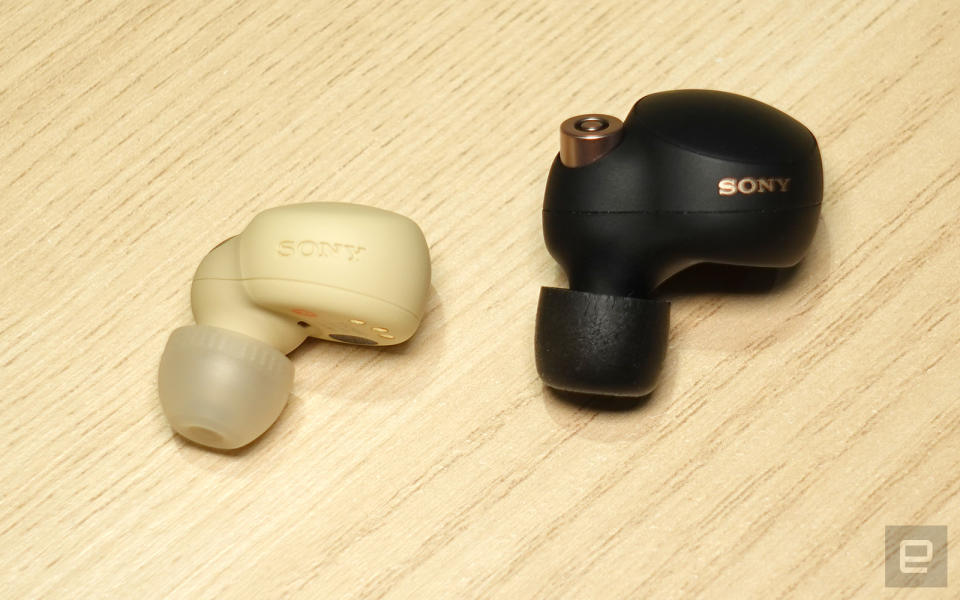 LinkBuds S 體積較 WF-1000XM4 細小 40%