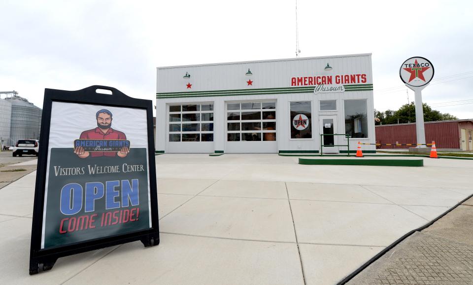 The American Giants Museum in Atlanta, Illinois, had a soft opening in July. It is designed to bring together a collection of "Muffler Men," statues manufactured in the 1960s and 70s for advertising purposes. The museum will have a grand opening in May 2024.