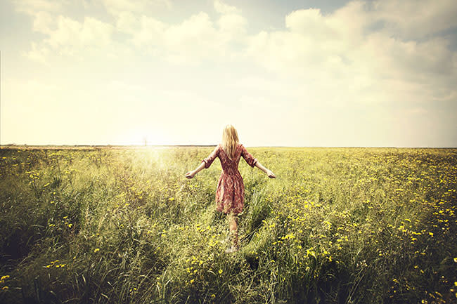 Woman walking