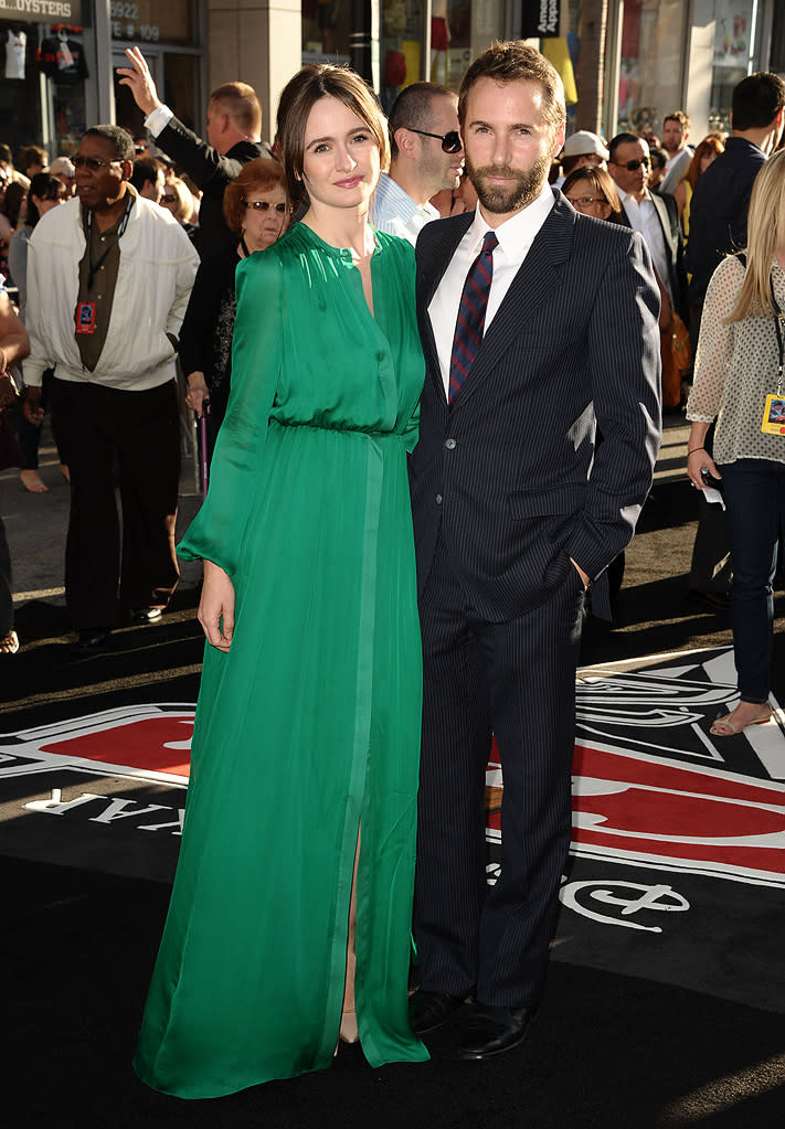 Cars 2 LA Premiere 2011 Emily Mortimer Alessandro Nivola