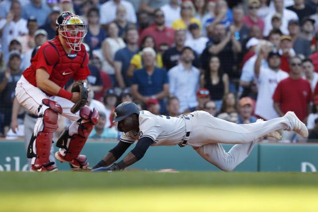 Rougned Odor, Yankees rally in 8th, end Boston's 4-game win streak