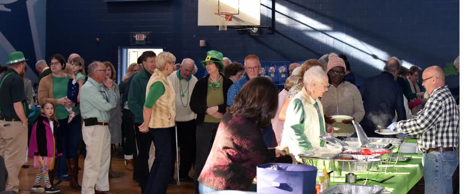 The Hendersonville Knights of Columbus hold a benefit St. Patrick's Day Dinner on March 18.