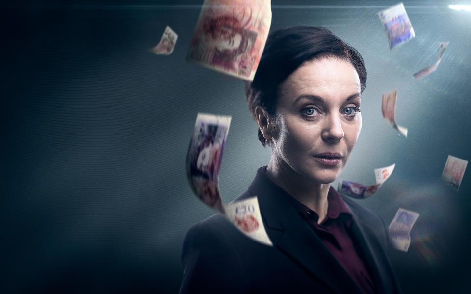 Desperate Measures star Amanda Abbington as Rowan.