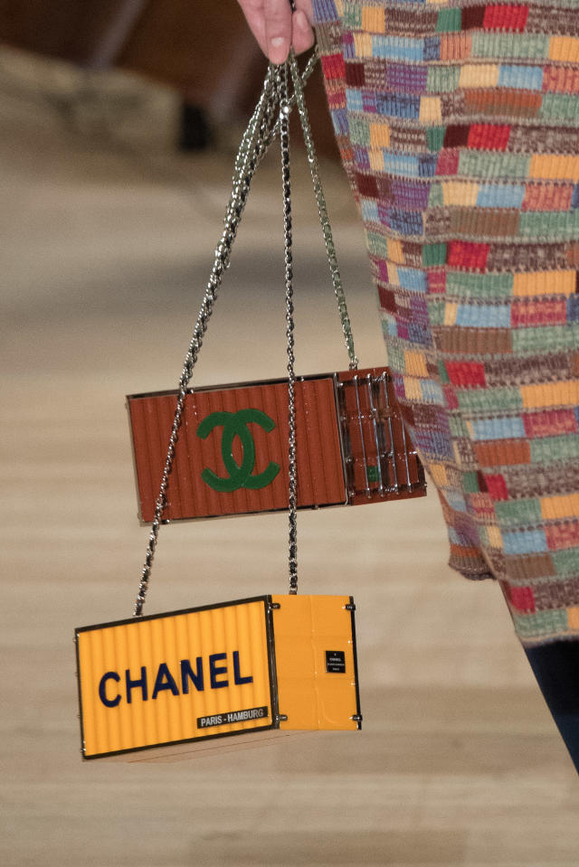 Chanel Runway Container Clutch/ Shoulder Bag Karl Lagerfeld NEW at