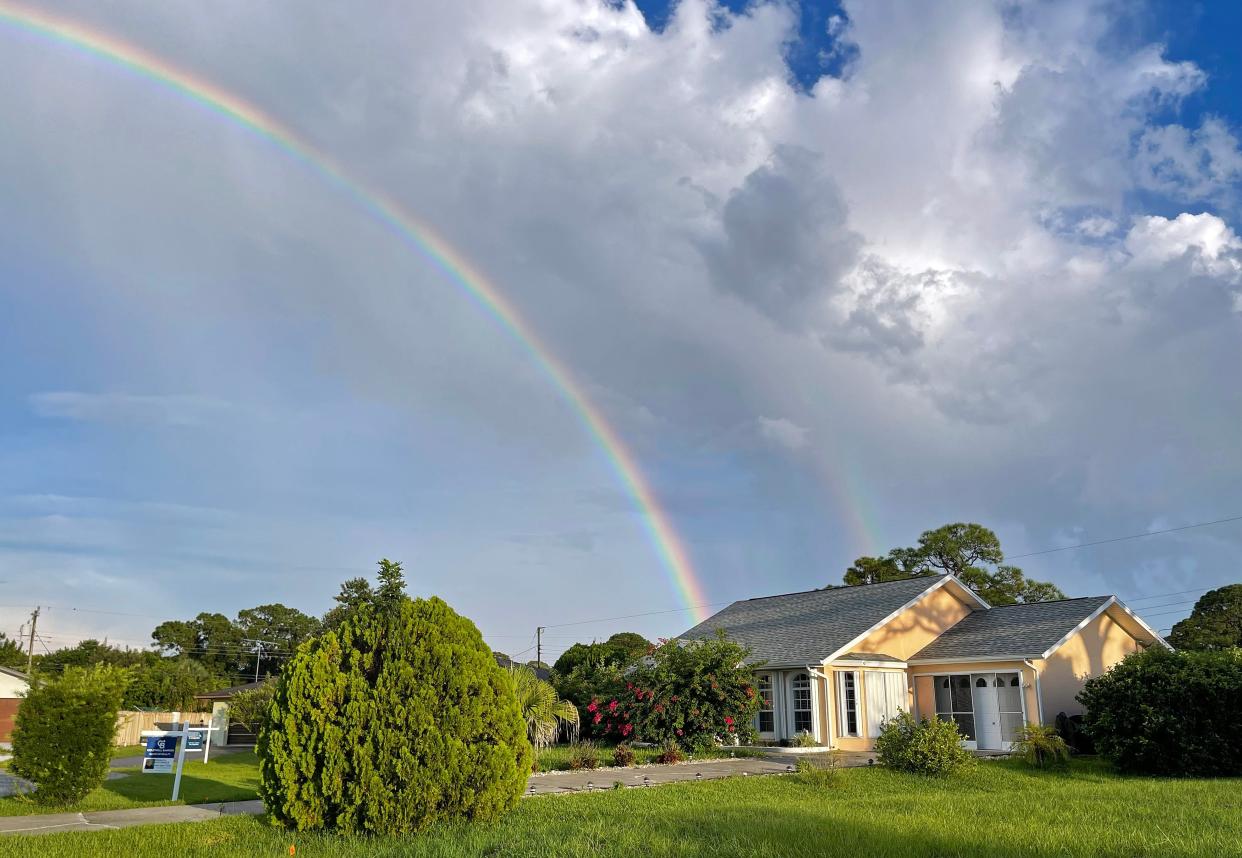 A three-bedroom, three-bathroom house near Warm Mineral Springs, Fla., was recently listed for $439,900. Home prices are higher in most states than they were a year ago, but the number of homes being sold is falling across the country.