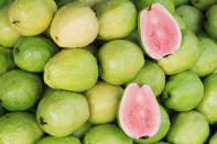 <p><b>17. Guava </b> </p> <p> If you love guavas, then you’re in for a treat! Guavas are rich in Vitamin C and help in improving blood circulation. They also promote lasting erections. Besides, can there be anything sexier than sharing a bowl of frozen fruit salad on a sweltering summer afternoon? </p>